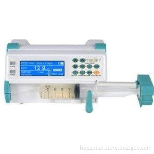 Stackable Medical High Accuracy Syringe Pump With Drug Libr